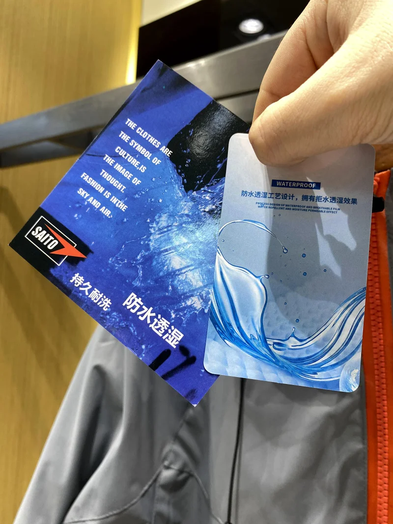 جديد الشتاء الرجال في الهواء الطلق القطن Jaet يندبروف مقاومة للماء 70 قطعة Faionable الحضرية Sle طويلة Sve سستة إغلاق