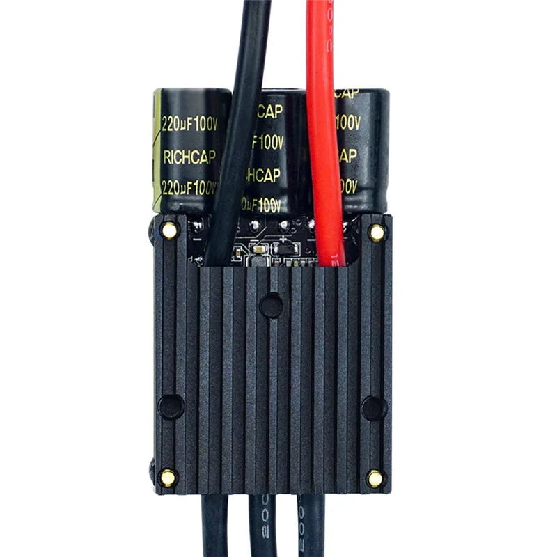 

Регулятор скорости 4-13S Lipo ESC Mini FSESC6.7 70A Base on VESC6.6 с алюминиевым анодированным радиатором для бесщеточного двигателя постоянного тока