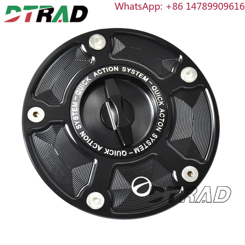 DTRAD CNC Aluminum Keyless Fuel Gas Tank Cap For CF MOTO 800MT/650MT/400GT/650GT/400NK/450NK/800NKMotorcycle Parts