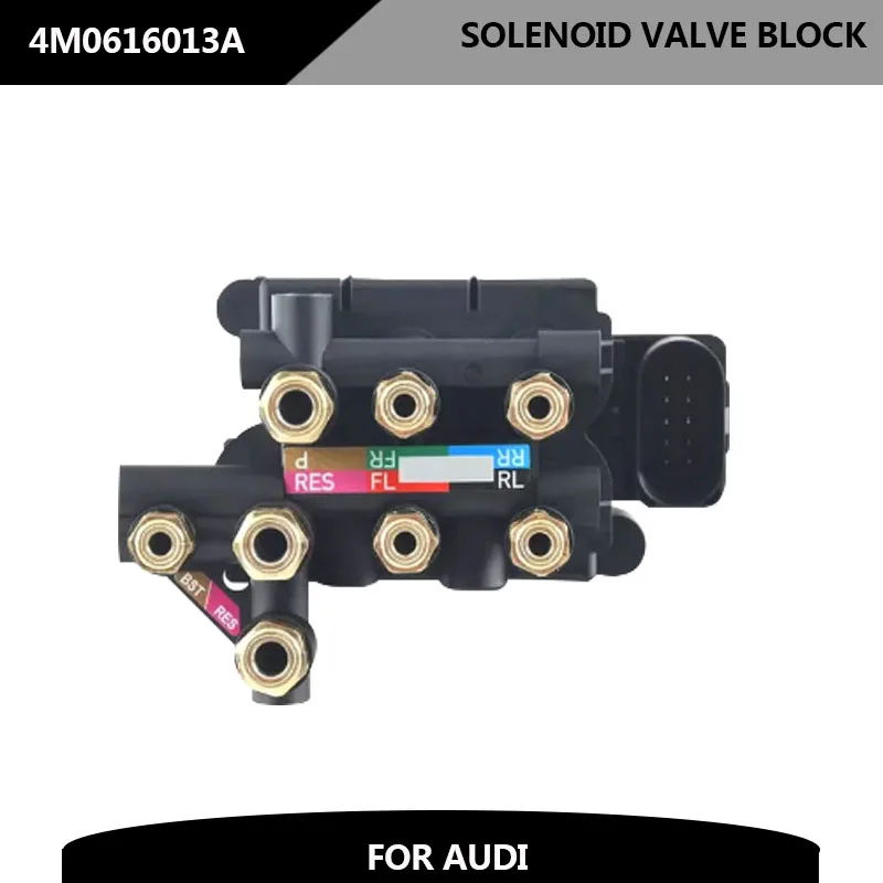 4m0616013A Air Suspension Compressor Block Unit For  Audi Q7 4MB  Shock Absorber Pneumatic Valve