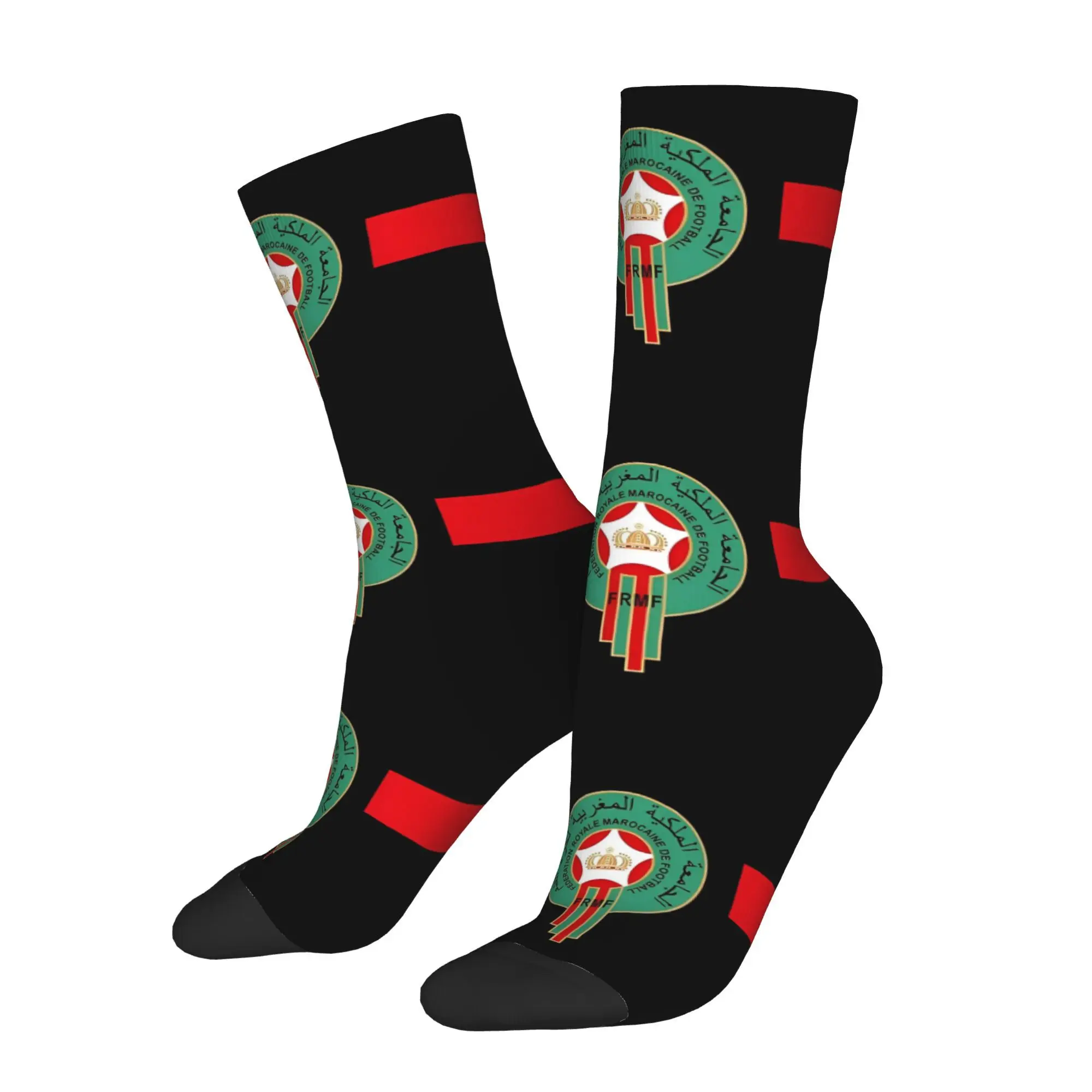 Funny Sock for Men Morocco Pattern  Hip Hop Harajuku  Happy Quality Pattern Printed Crew Sock Novelty Gift