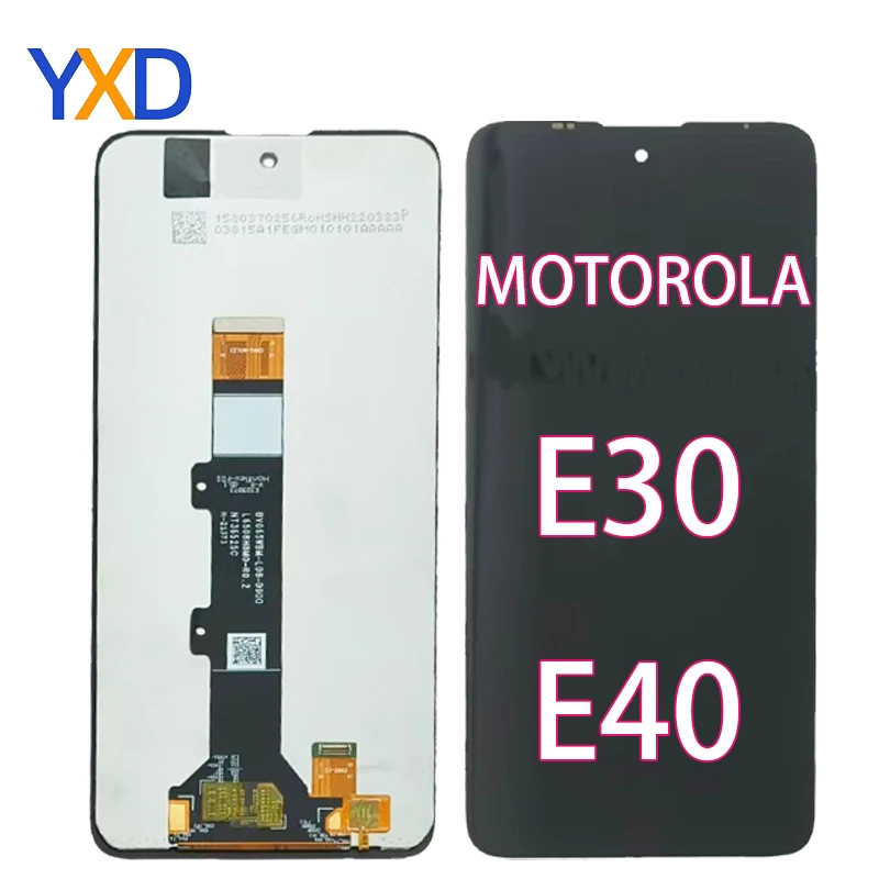 LCD Display For MOTOROLA MOTO E30 LCD Display Touch Screen Digitizer Assembly For MOTOROLA MOTO E30 E40 LCD Screen Replacement