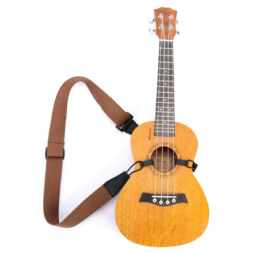 Durable Nylon Sling With Hook Musical Instrument Straps Adjustable Belt Guitar Accessories Ukulele Strap