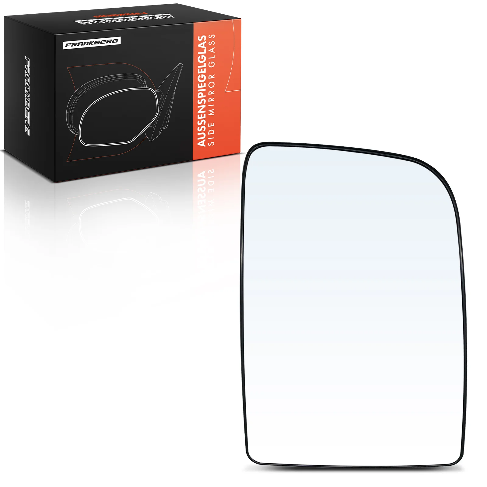 Frankberg 1x Spiegelglas Buitenspiegel Spiegel Rechts voor VW Crafter 30-35 Mercedes-Benz B906 28111633 2E1857588D