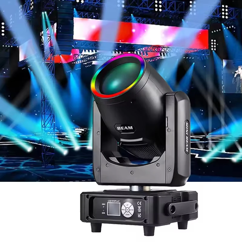 

230 Вт движущийся свет высокой яркости 7R Sharpy RGB светодиодная лента мини луч 230 сценическое освещение DIsco DJ вечерние клубные лампы