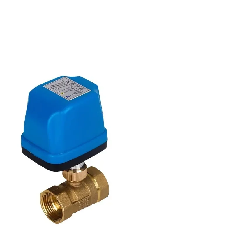 

22024V electric water control valve water pipe solenoid switch valve electric two-way valve three-way outdoor