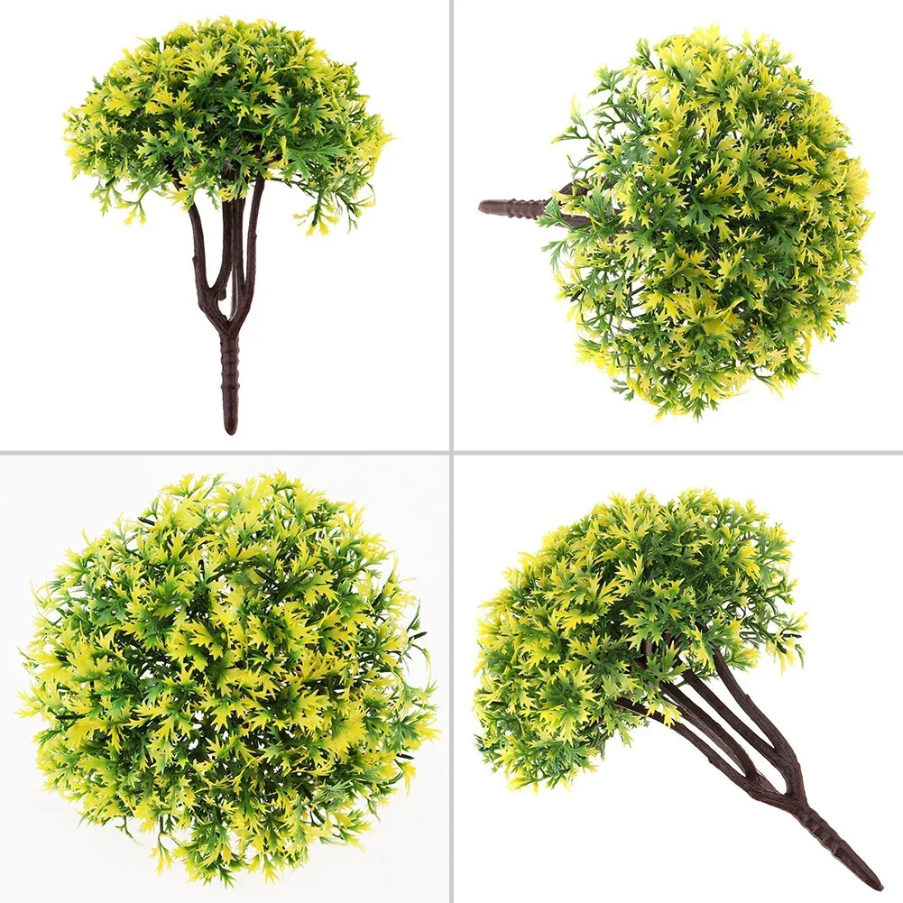 1:40 Scale 16cm Model Trees Flower Train Scenery For Architecture Landscape Decor Landscape Animation Garden Scenery Diorama