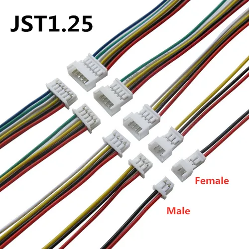 Imagen 2 del producto 5 pares 2P 3 4Pin JST1.25mm PH 2,0mm XH 2,54mm SM2.5 JST enchufe macho hembra conector de Cable de Terminal de Cable eléctrico DIY