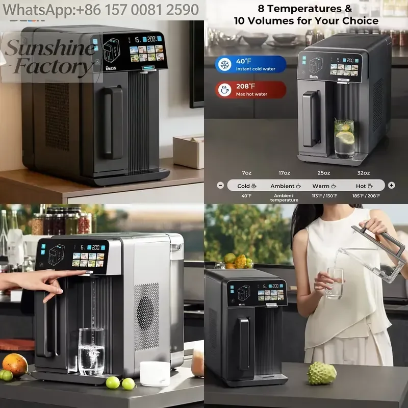 5 Stage Reverse Osmosis Hot and Cold Water Purifier for Home Drinking