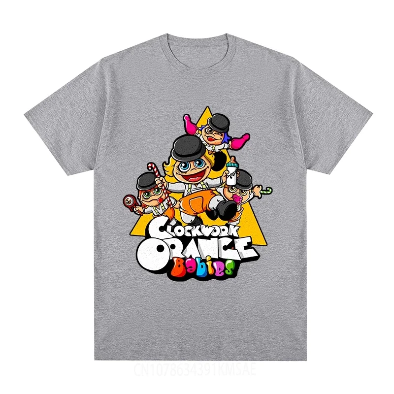 A Clockwork Orange Cartoon novelty T-shirt Cotton Men T shirt New TEE TSHIRT Womens Tops