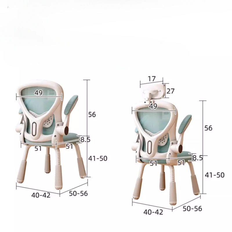 Child Room Furniture Kids Chairs Baby Eating Designer Safety Seats Design Auxiliary Chairs School Girl Growing Mother Taburete