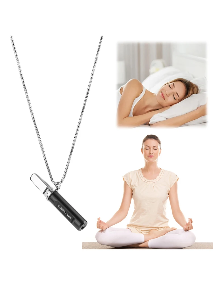 สร้อยคอหวีดสำหรับทำสมาธิ สร้อยคอช่วยลดความวิตกกังวล สร้อยคอสำหรับทำสมาธิ เครื่องประดับสำหรับบรรเทาความวิตกกังวลและความเครียด