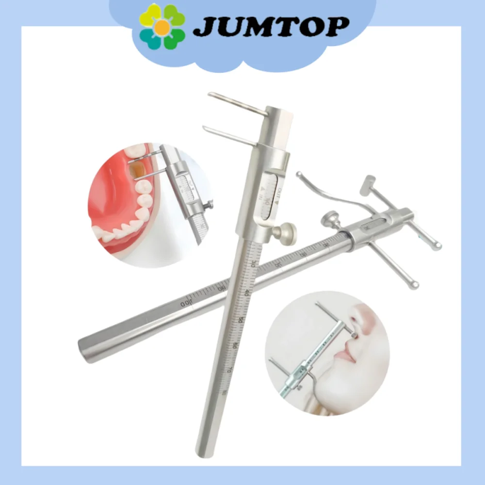 

JUMTOP Dental Implant VDO Ruler Venus Apollo Gauge 20-100mm Measuring Dentures Calipers Prosthetic Dentisty tools Dental Product