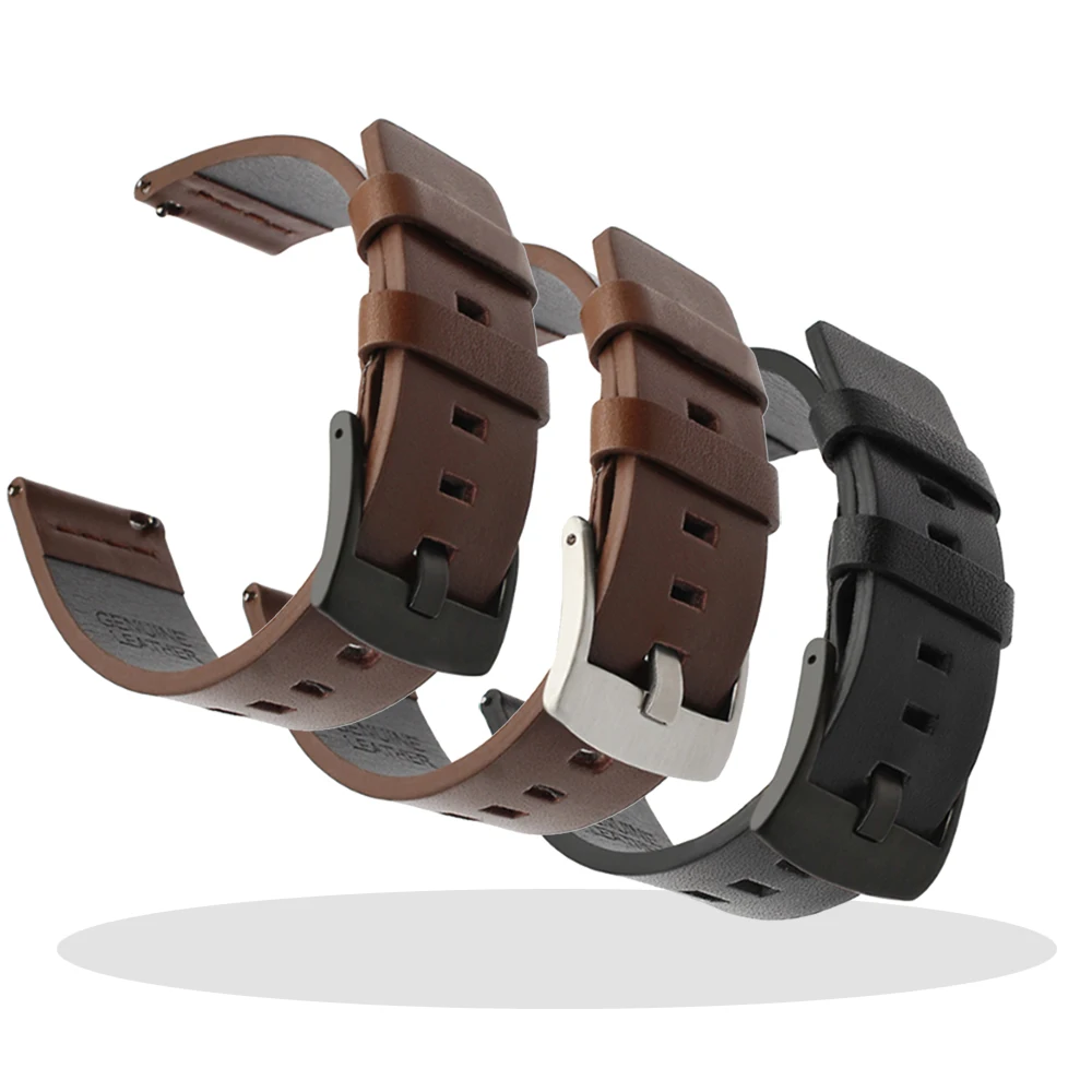 

Кожаный ремешок для часов OnePlus Watch 2/46 Ремешок для часов OPPO Watch X/4 Pro Сменный браслет для Realme Watch 3 2 S Pro Браслет