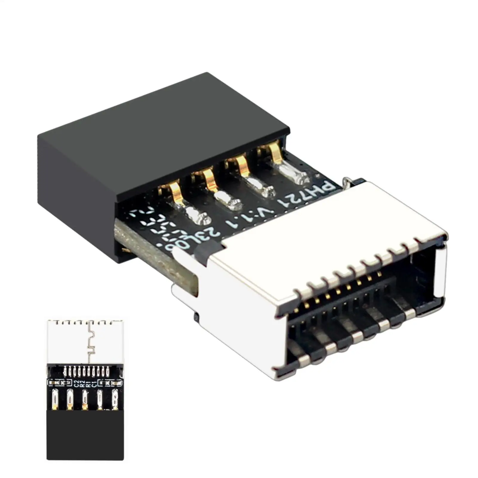 USB Motherboard Header High-Speed Converter Connector USB 2.0 Connector Chassis Motherboard Type-C Socket Motherboard USB Adapte