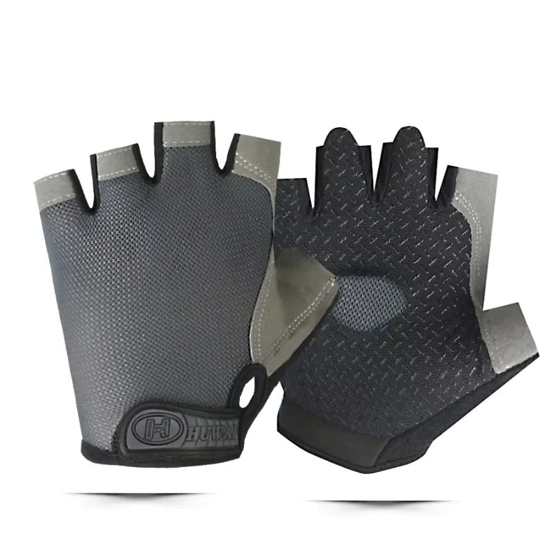 AliExpress NONE Half Finger Cycling Gloves Men Women Anti Slip Shock Breathable Summer Bicycle Fingerless Sports Gym Training Bike