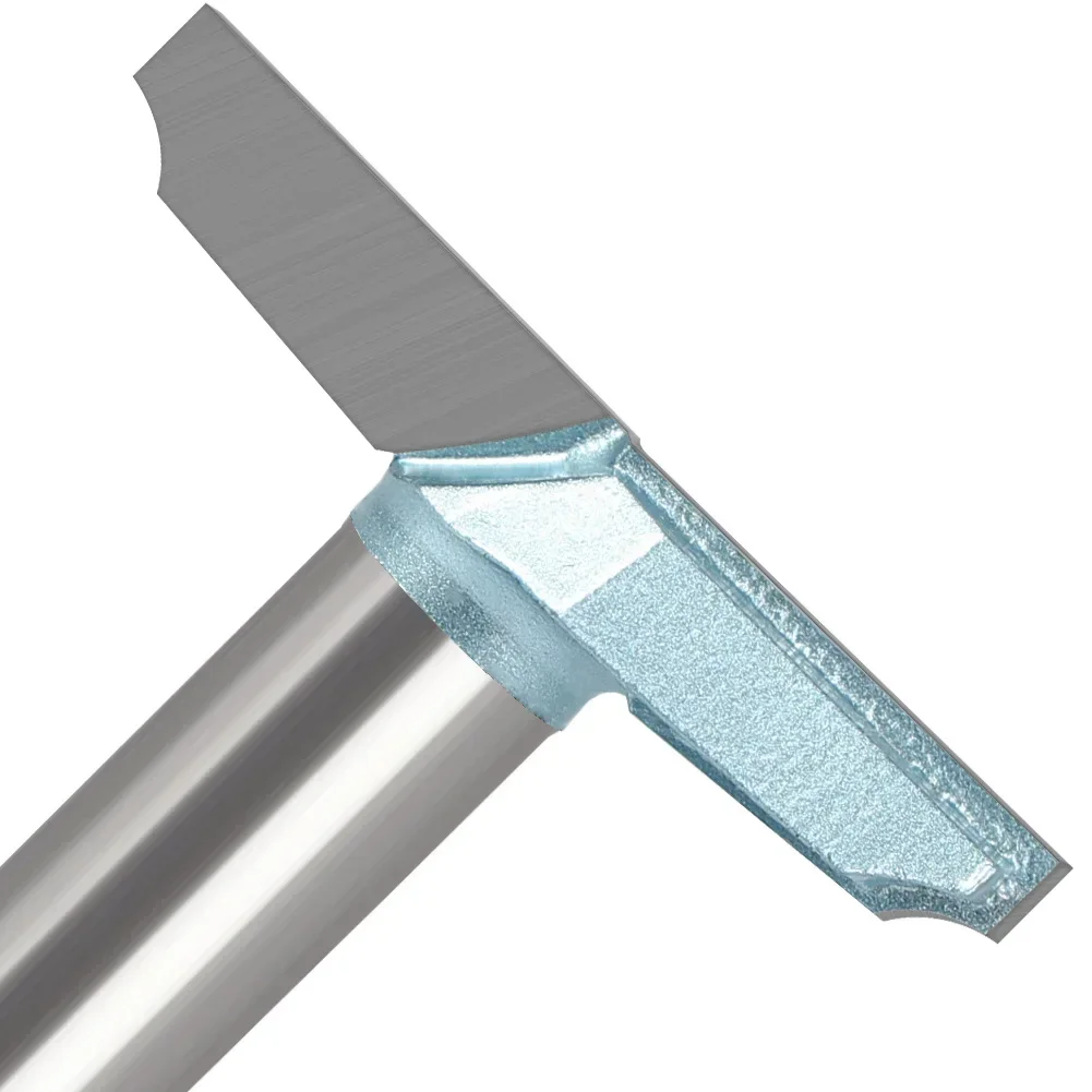 1PC 12mm 12.7mm Shank Inclined R Door Plate Cutter Woodworking Cabinet Door Plate R Angle Milling Door