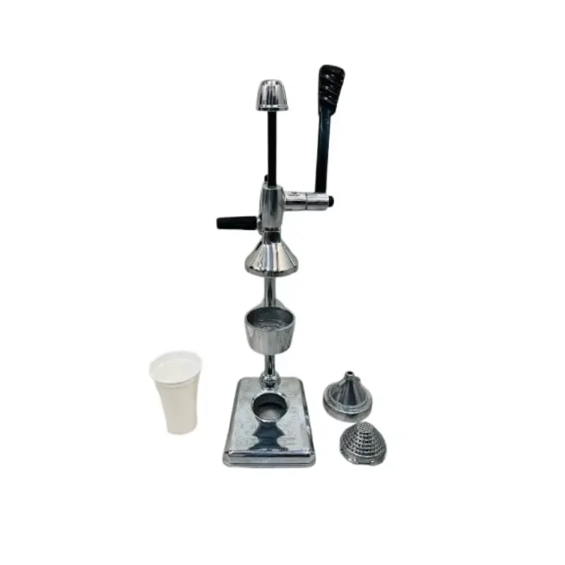

Manual 2025 Commercial Heavy Duty Manual Juicer Glossy Iron Aluminum Vertical Juicer Fruit and Vegetable Juicer