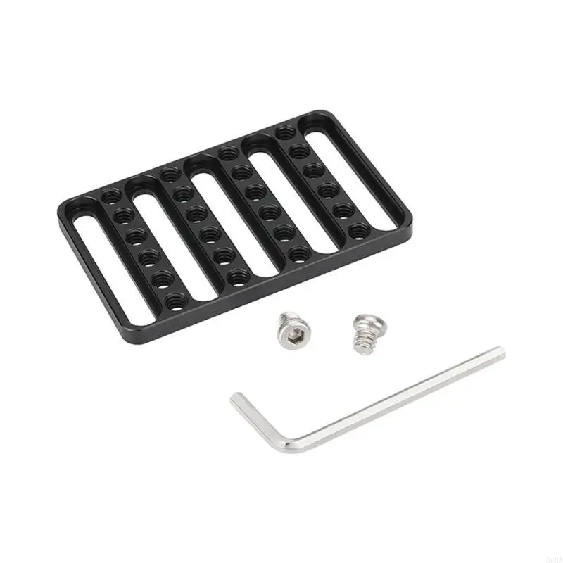 X6HA Professional Cheese Plate for DSLR Camera Cages Standard 1/4-20 Thread Holes