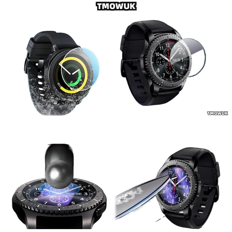 

HD Screen Protector For Samsung Gear Sport Gear 2 3 4 zero Tempered Glass Anti - Scratch 9H Hardness Smart Watch Film