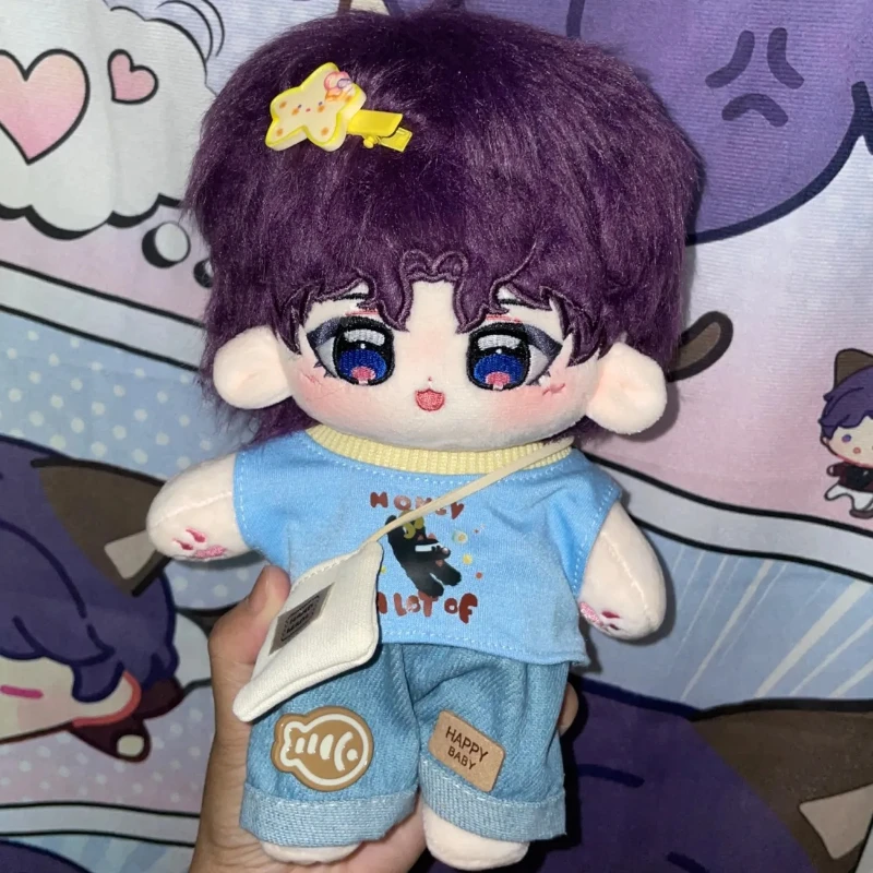 20cm Anime Game Love And Deepspace Rafayel Kawaii Cosplay Cotton Doll Body Fans Collection DIY Soft Plushies Toys Figures Gifts