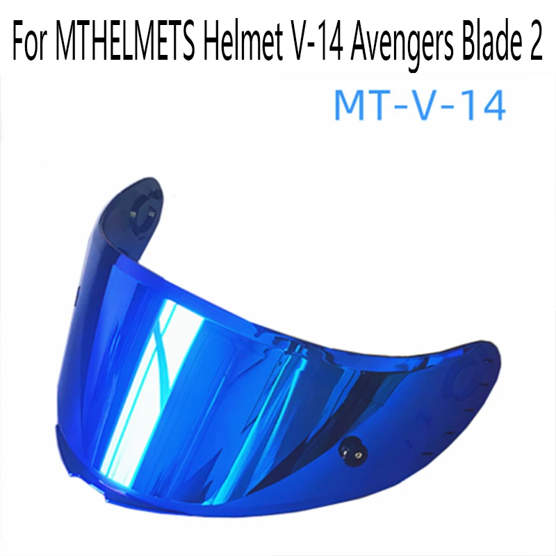 Motorcycle Helmet Lens For MTHELMETS Helmet V-14 Avengers Blade 2 Generation Motorcycle Helmet Visor Fit