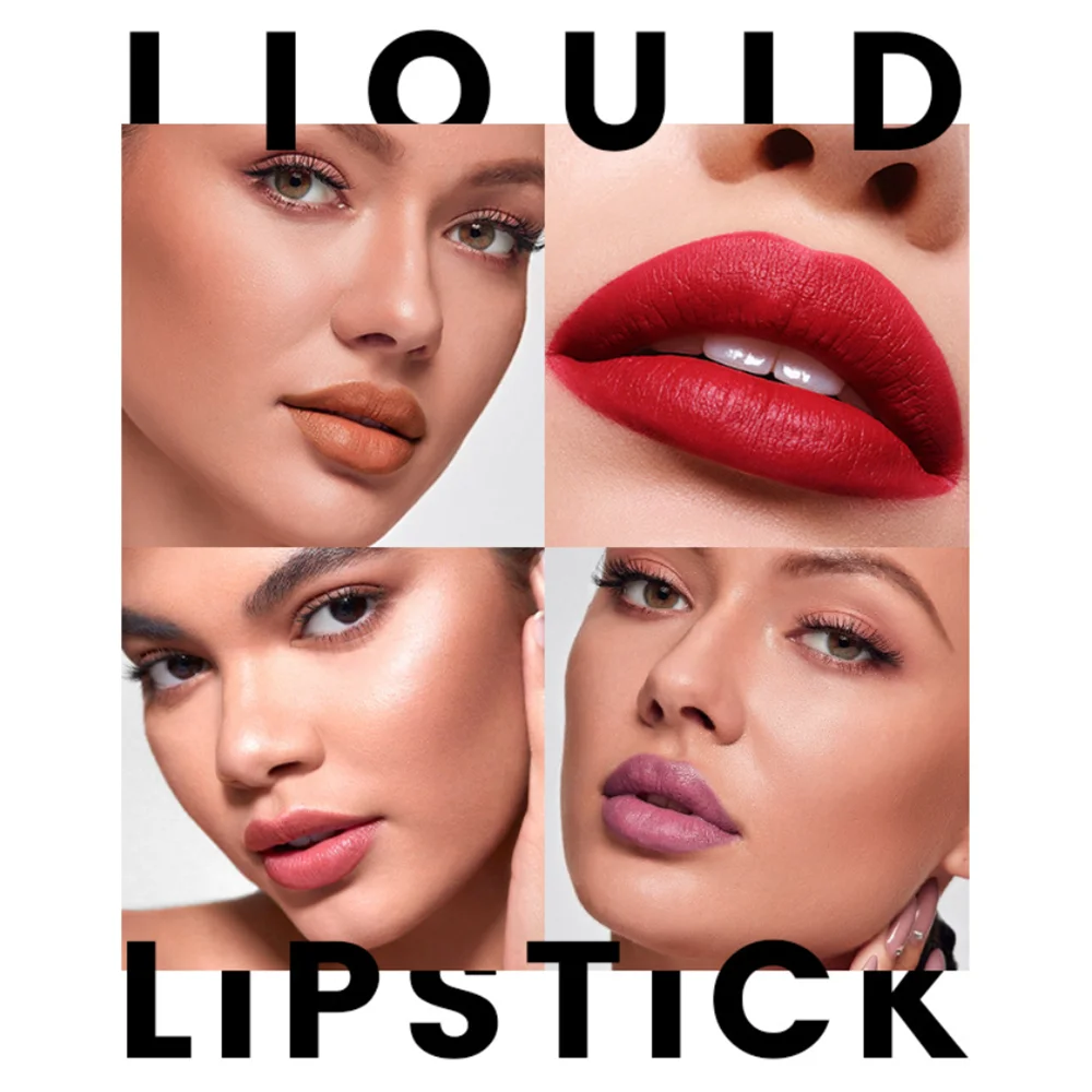 Lip Gloss Tints Lipsticks Tintas De Labios Labial Larga Duración 24 Horas Lipstic Rouge A Lèvres Mat Longue Tenue Batom Coreano