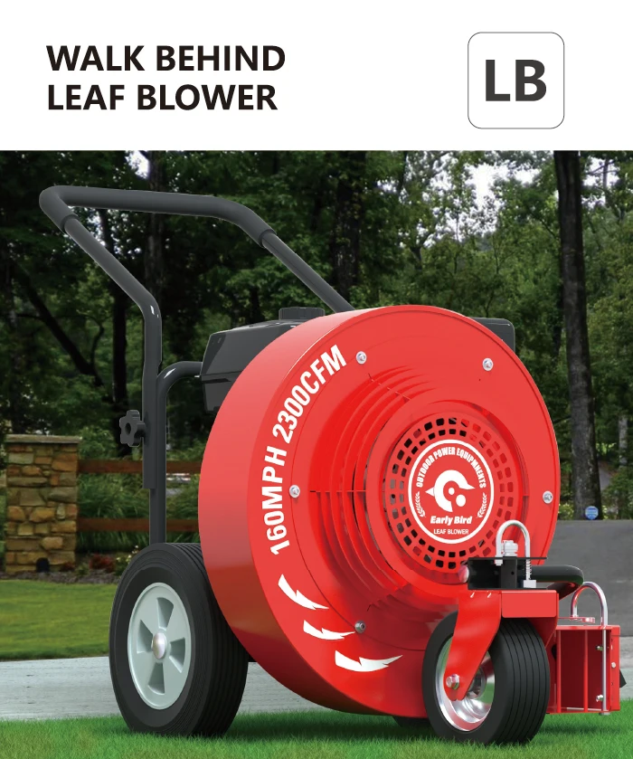 2023 Premium Quality Industrial & DIY Walk behind Leaf Blower Factory Manufactur