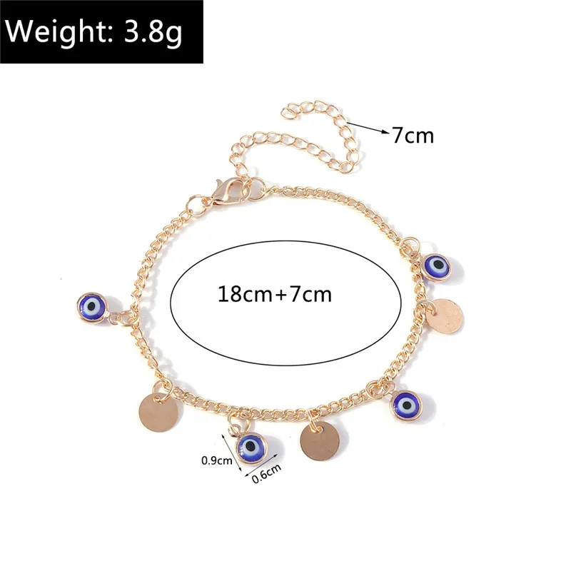Aihua Silberfarbenes Kettenarmband mit Polaris-Stern für Damen, Trendiges Kreuz-Charm-Armband, Geburtstagsgeschenk für Frauen – Detail 7