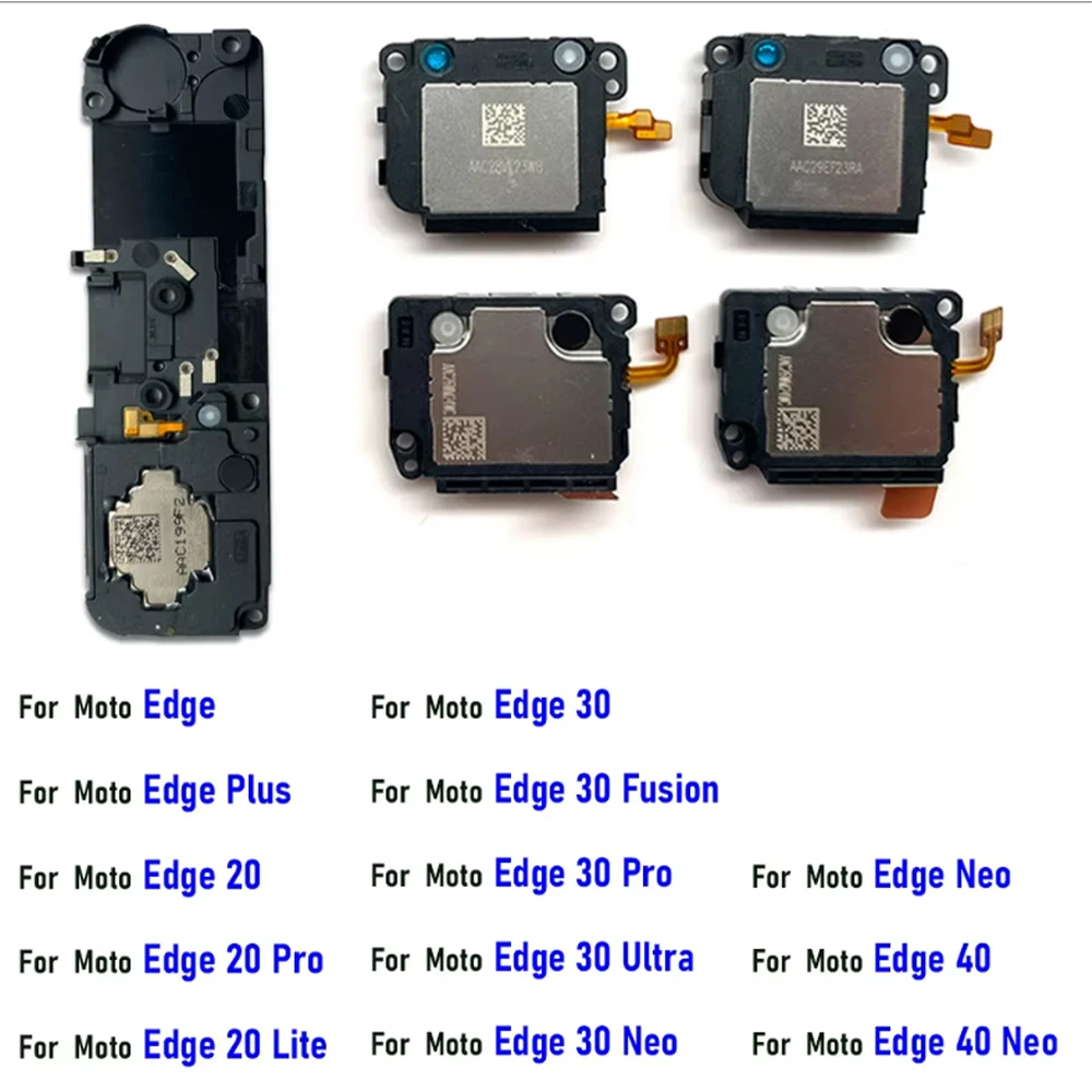 

НОВЫЙ громкий динамик, зуммер, звонок, запасная часть для Moto Edge Plus 20 Lite 30 Fusion Pro Edge 40 50 60 Neo 30 Ultra Loudspeaker