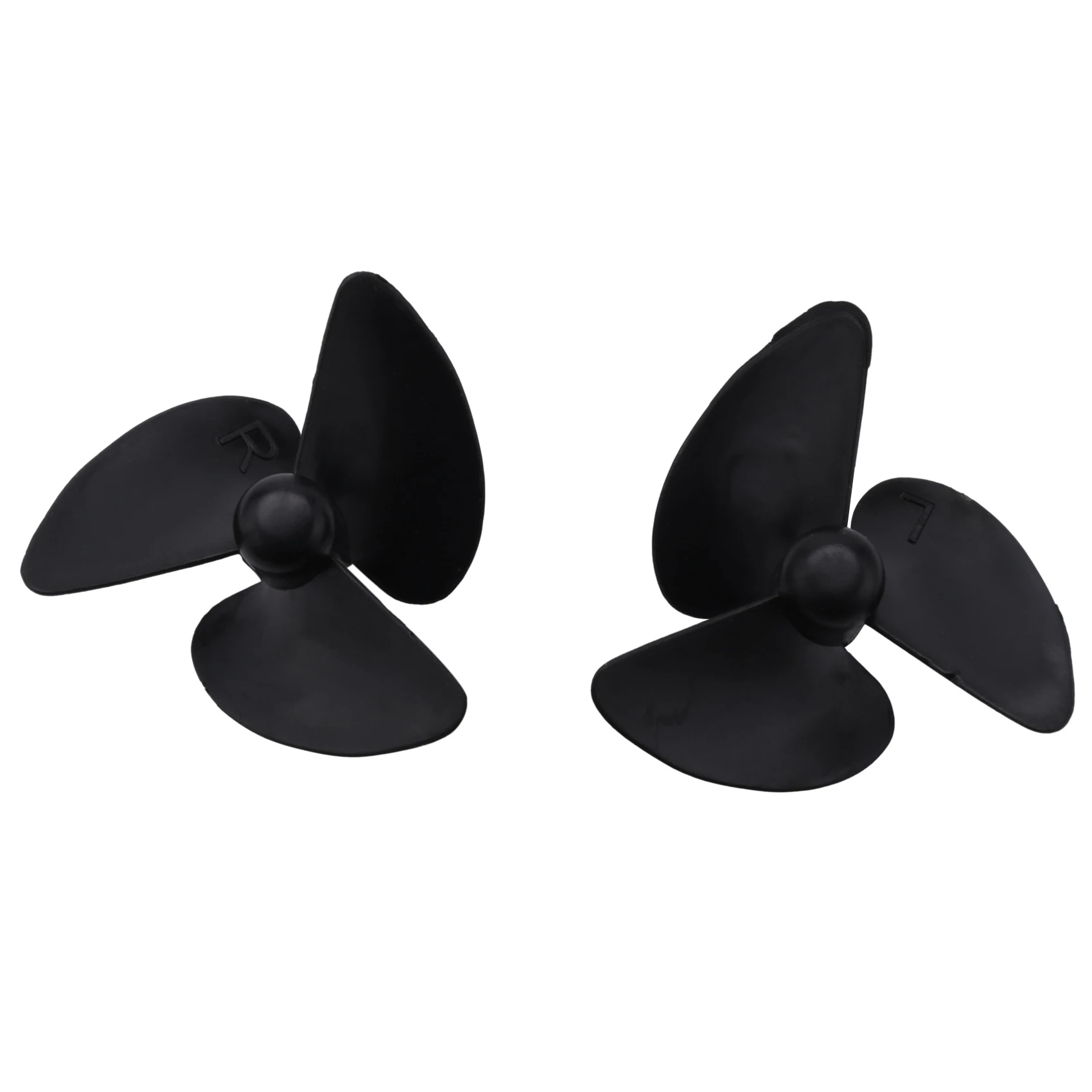 RC Boat Spare Parts Propeller Set for 2011-5 Fishing Tool Bait Boat Fish Finder Ship Part Positive & Reverse Propeller,2 Pcs