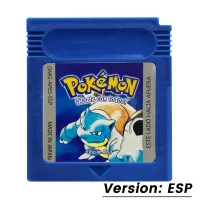 GBC-Spielkassette Pokemon Blau Kristall Gold Grün Rot Silber Gelb mit Mehrsprachiger 16-Bit-Videospielkonsolenkarte