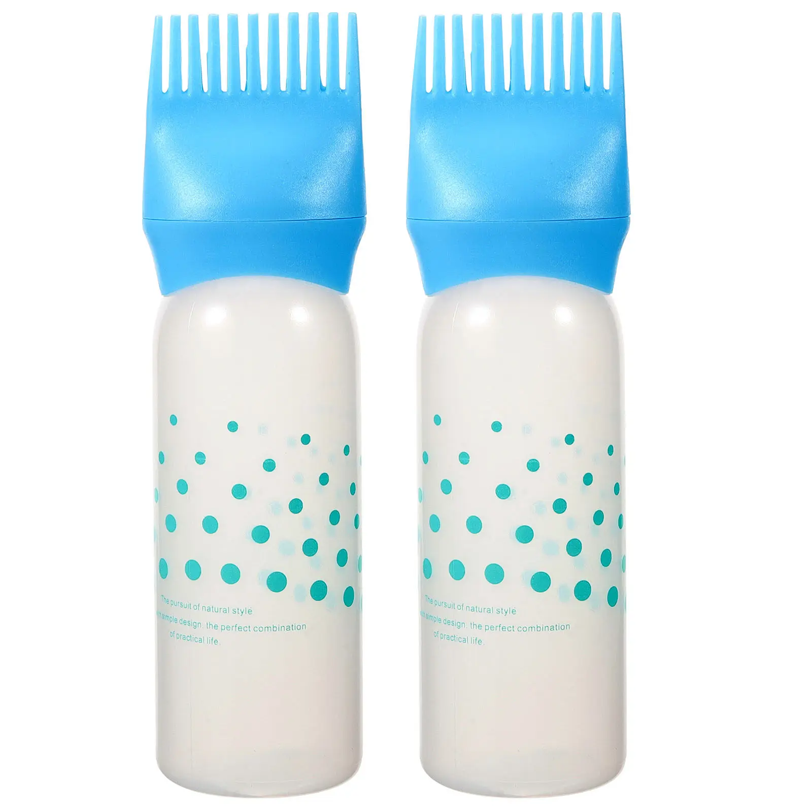 

Набор из 2-х аппликаторов-гребней для окрашивания волос и нанесения масла на кожу головы с градуированной шкалой