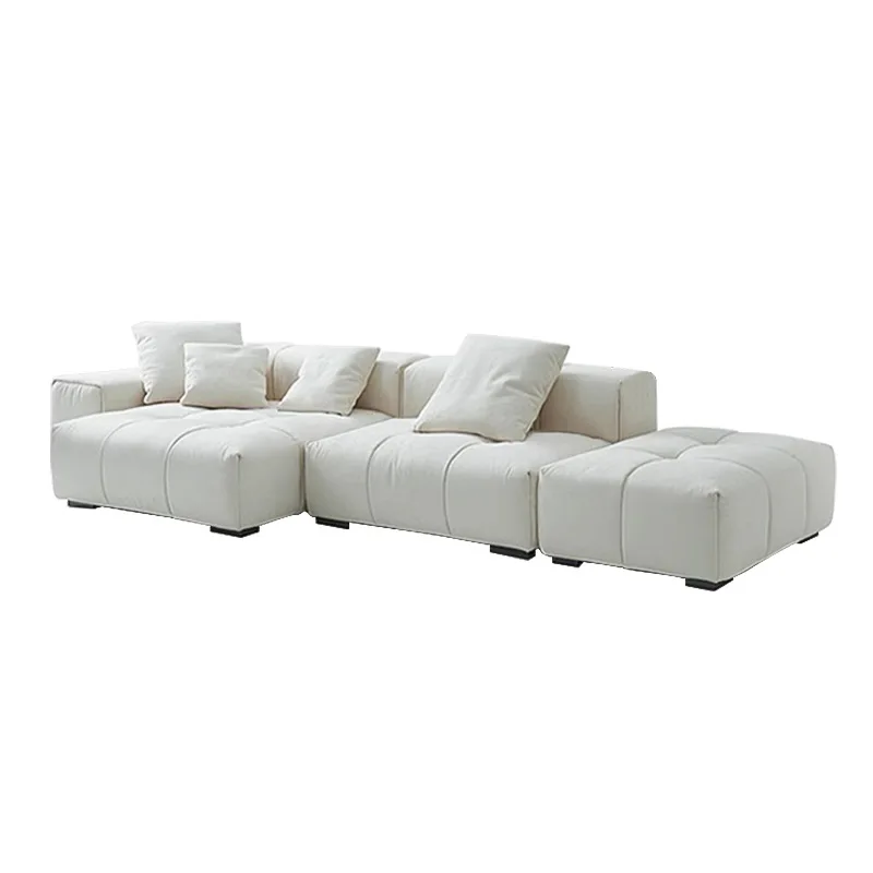 

we-Nordic Pixel Sofa Set Double-sided Sitting Italian Minimalist Flat Floor Villa Movable Module Tofu Block Sofa@