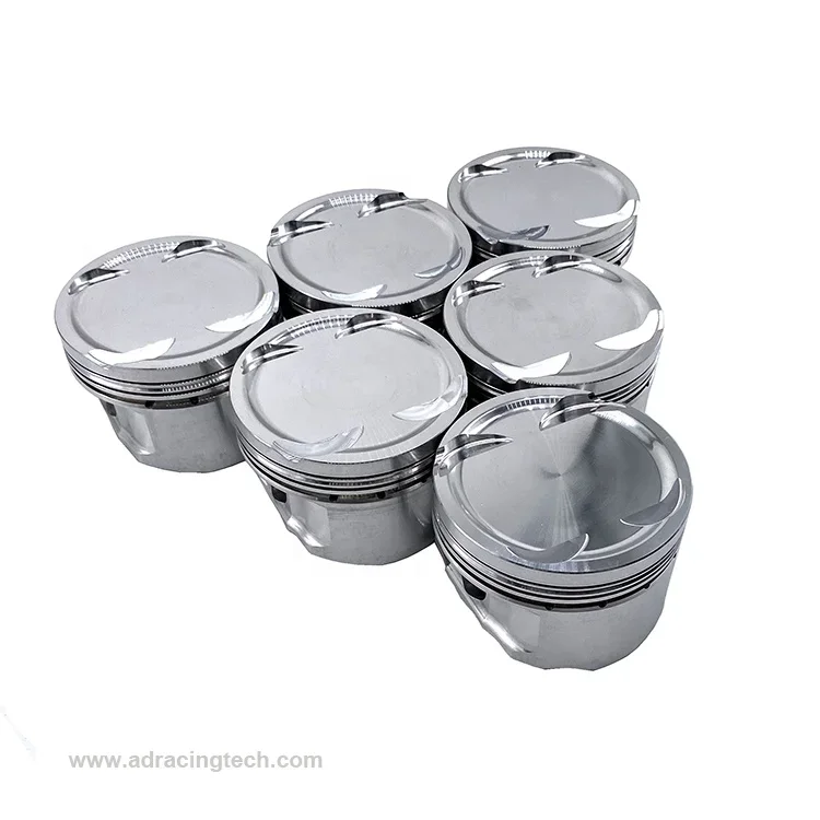 Adracing Custom Forged Pistons For Toyota Supra 2JZ 2JZGE 2JZGTE Supra MK4 87mm +1.00mm 9.0:1 Piston