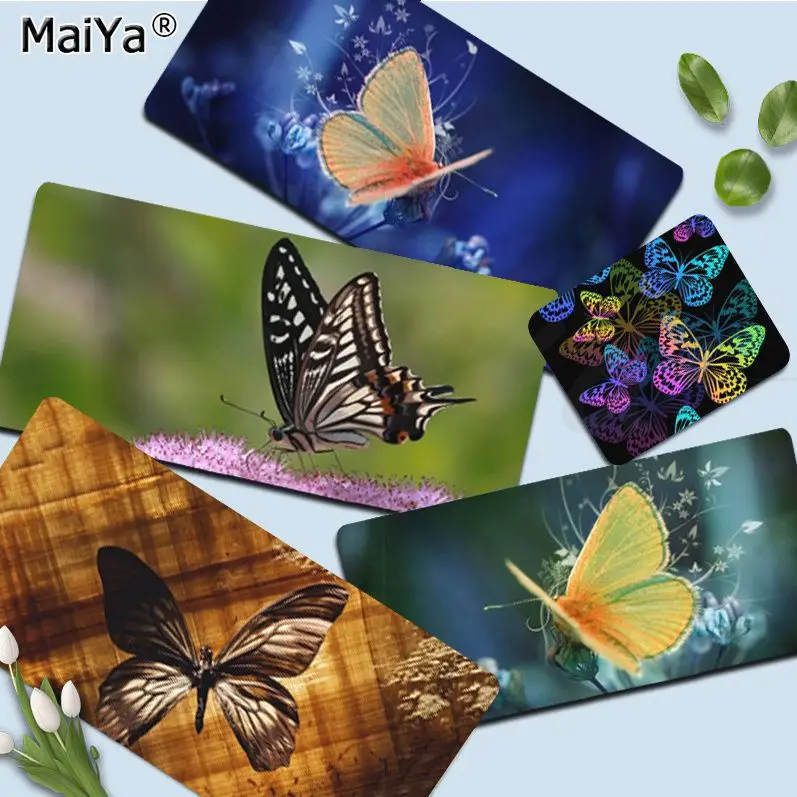 

Butterfly My Favorite Large Sizes DIY Custom Mouse Pad Mat Size For CSGO Game Player Desktop PC Computer Laptop