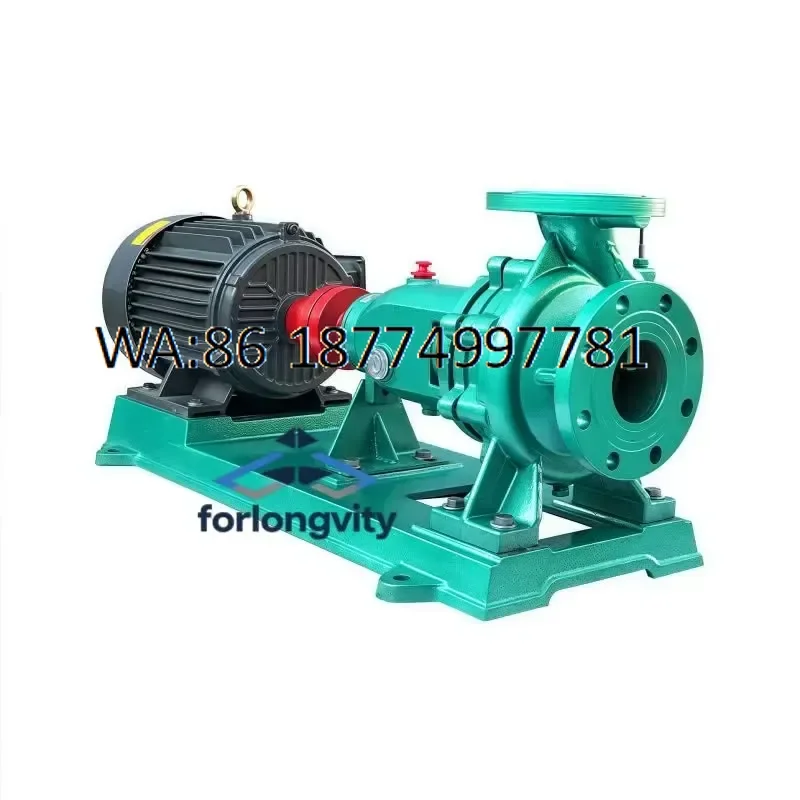 custom For IH50-32-160 Head Chemical Centrifugal Pump 4hp Horizontal High Pressure International Standard CE ISO9001
