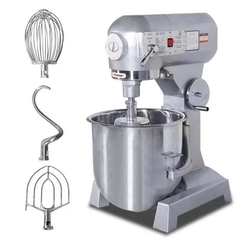 Commercial Big Planetary Cake Mixing Machine Food Mixer Machine Electric Kitchen Flour Mixer Bakery Bread Dough Mixer