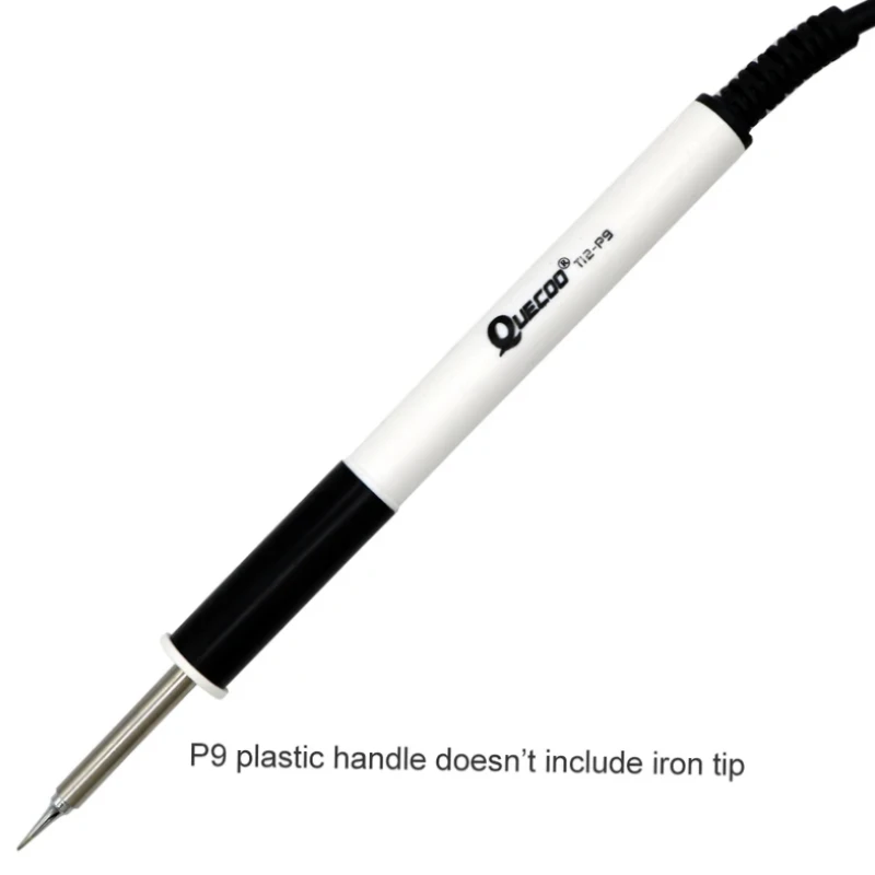 Quick Heating T12 Soldering Handle 4-Pin | OLED Digital Screen + ESD Safe Tip | Compatible with Hakko FX951/952/942 Welding Iron