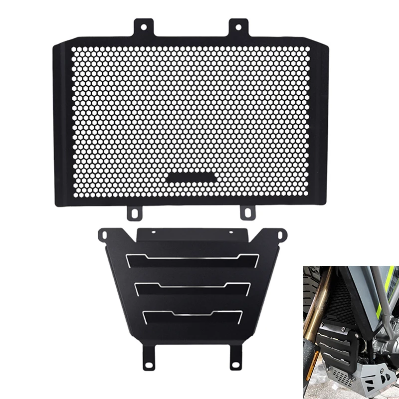 

Для CFMOTO 450MT 450 MT 450 MT450 CF450MT 2024 2025 защита радиатора мотоцикла Защита крышки двигателя