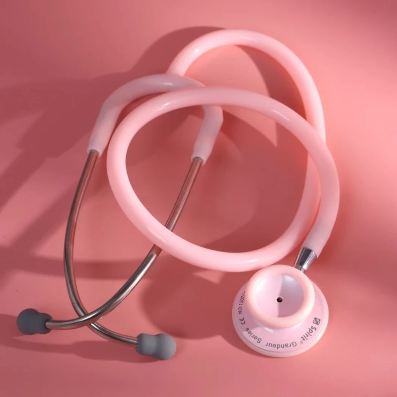 

Spirit 501 Professional Daul Head Stethoscope Comfortable Soft Eartips for Doctors, Nurses, Students, Home Health Use, Adult