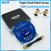 GEPRC Triple Feed Patch-1 5.8G 9.4DBI Circular Polarized FPV Antenna RHCP LHCP SMA/RP-SMA For Long Drone VTX Video Transmitting