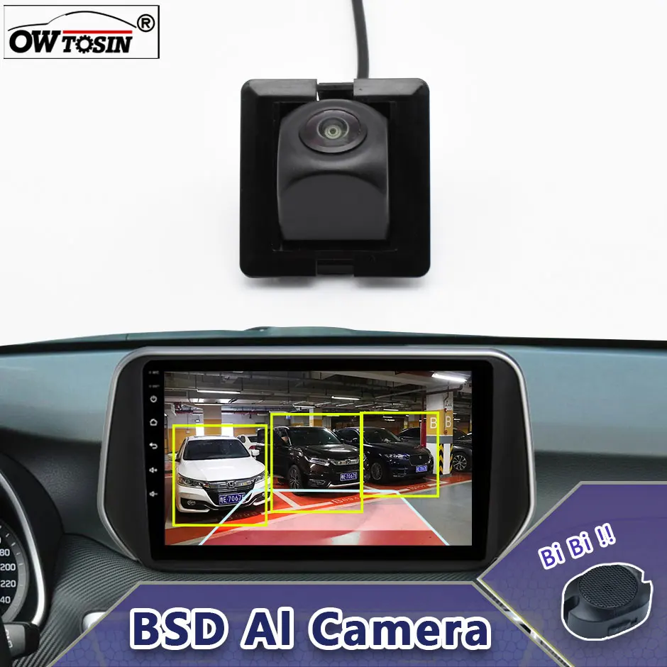 

1920x1080P AHD AI Car Vehicle view Camera For Toyota Land Cruiser Prado LC150 150 2009-2016 BSD Blind Spot Radar Alarm Monitor