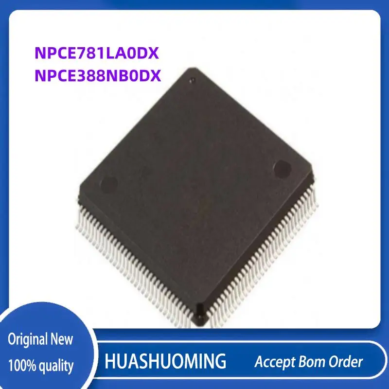 5Pcs/Lot New NPCE781LAODX NPCE388NB0DX QFP-128