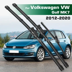 GREATROAD Wiper LHD&RHD Front & Rear Wiper Blades Set For VW Golf MK 7 2012 - 2020 Windshield Windscreen Window Brushes
