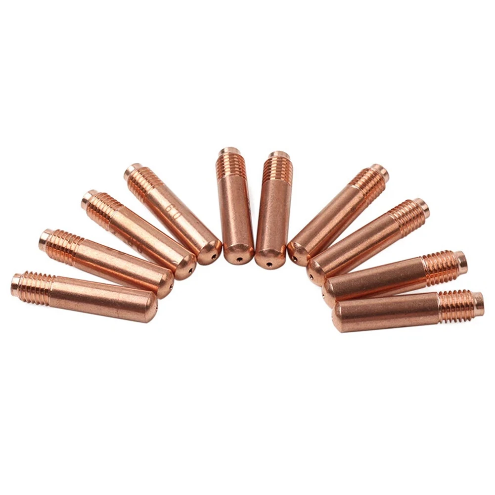 

10 MIG Welding Contact Tips 000068 for Miller and For Hobart Torches Aperture 0 035 inches for Durable Performance