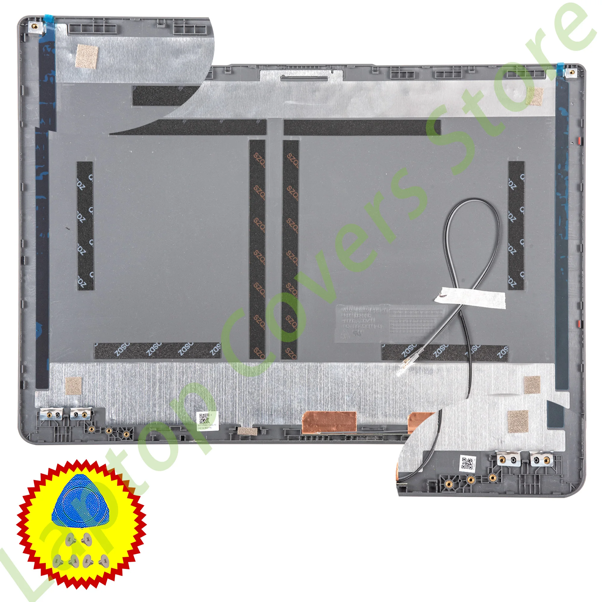 Nowe etui do Ideapad 3 15ALC6 15ADA6 3-15ITL6 2021 Tylna pokrywa Ramka Palmrest Dolna obudowa Części touchpada Plastikowa wymiana 15.6