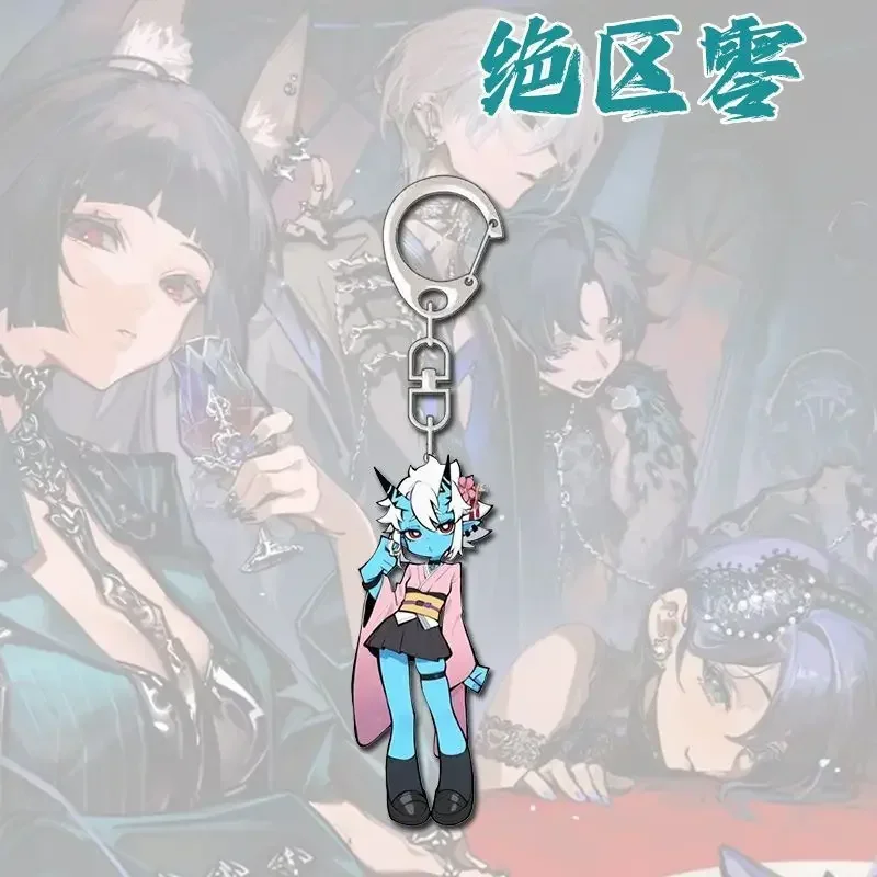 Брелок Zenless Zone Zero, милый мультяшный игровой персонаж, цепочка для мобильного телефона, сумка для книги, подвеска ZZZ, реквизит для ролевых игр, подарки унисекс