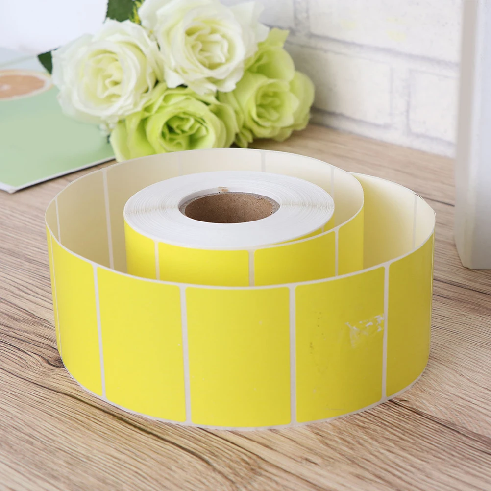 

2 Rolls Self Adhesive Thermal Labels Barcode Printing Stickers Price Tag Paper Shipping Address Labels