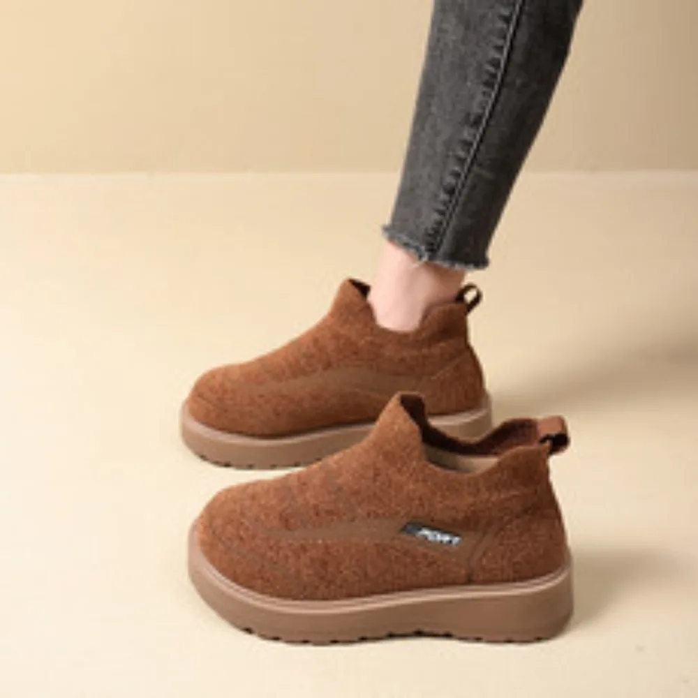 

Women Fashion Sneakers Slip On Platform Sneakers Walking Women's Sneakers Plus Size Ladies Vulcanize Shoes Tenis Feminino